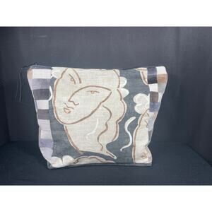 X Large Unique Bag Matisse inspired Upholstery Fabric, One of a Kind, Handmade